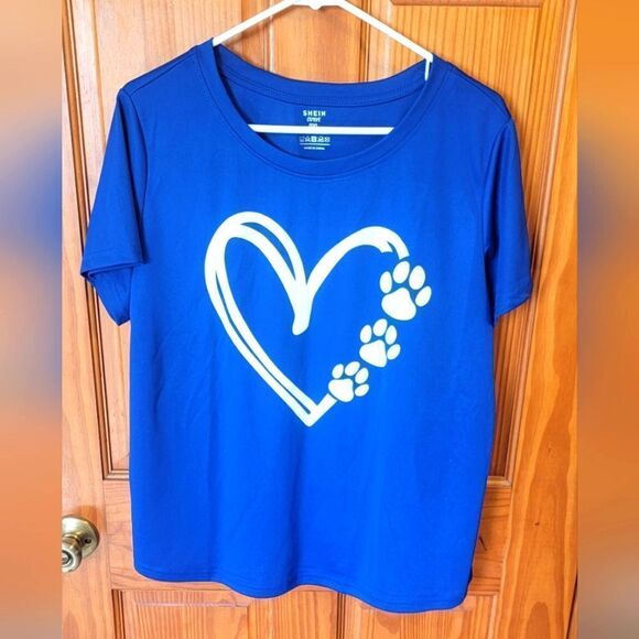 SHEIN Curve Short Sleeve T-shirt - Picture 1 of 3